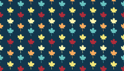 Autumn fall Leaf pattern background design for texture printing wallpaper vector.leaf pattern design background wallpaper for textile printing graphics