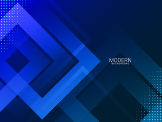 Abstract modrnn blue geometric elegant lines illustration pattern background