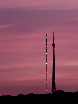 Emley Moor Sunset