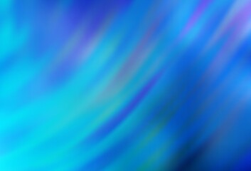 Obraz premium Light BLUE vector blurred bright pattern.