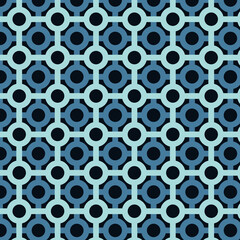 Colorful seamless geometric pattern design. Modern art. Abstract background.