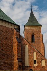 Fototapeta na wymiar Warta, gotycki kościół parafialny św. Mikołaja