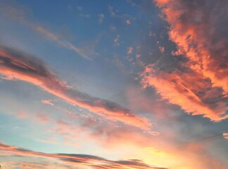 clouds and reflections of sunlight