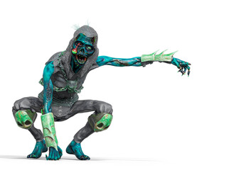 zombie is showing the way