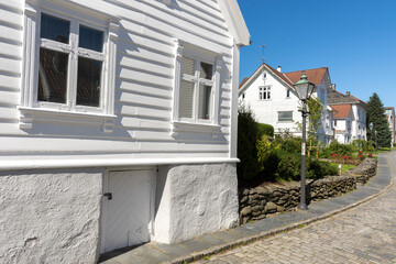 buildings, constructions, palaces, houses, in Stavanger in Norway