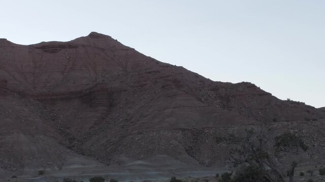 Peak Hill In Middle Of The Desert