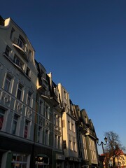 old houses in the city