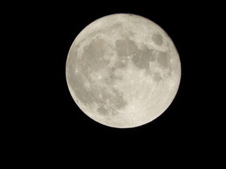 中秋の名月　満月