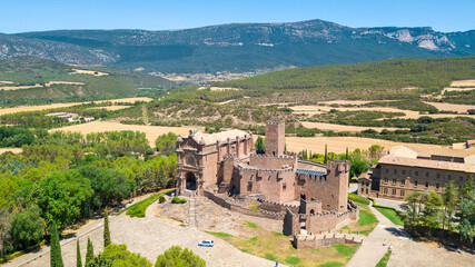 Javier castle is the most famous castle of the northern spain