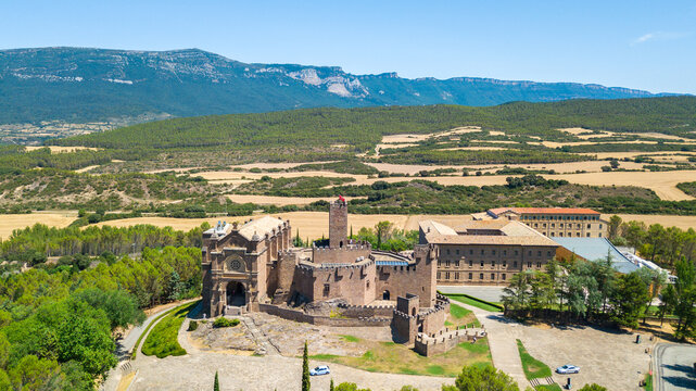 Javier castle is the most famous castle of the northern spain