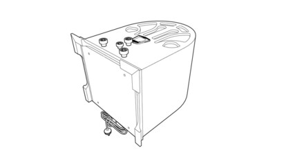 Antique Radio Illustration