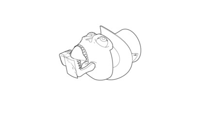 Happy Skull Vector
