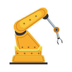 yellow hand machine