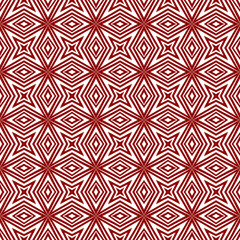 Tiled watercolor pattern. Maroon symmetrical