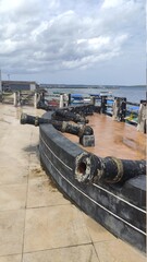 boats in the harbor