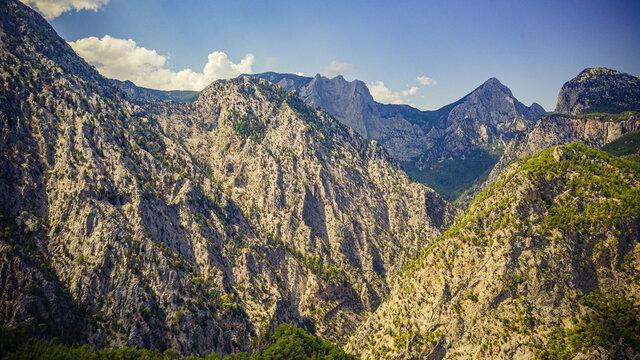 mountain area of the village of Beldibi