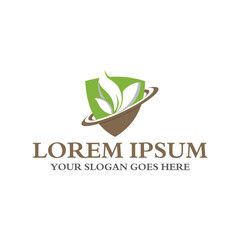 agriculture logo , nature logo vector