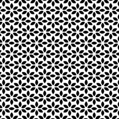 black and white seamless pattern