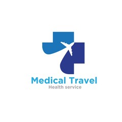 medical travel logo designs simple modern for health world service