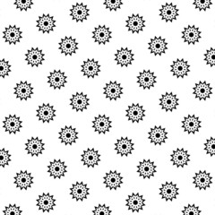 black and white seamless pattern