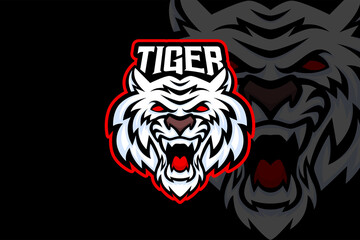 White Tiger - Esport Logo Template
