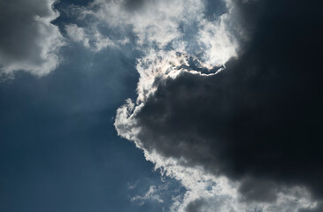 空　雲　cloud sunny sky