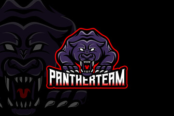 Panther Team- Esport Logo Template