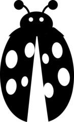 Lady bug vector icon, Lady bug logo design, cute icon, simple icon, tiny logo icon, red lady bug sign, cute colorful ladybird.eps