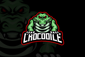 Crocodile - Esport Logo Template