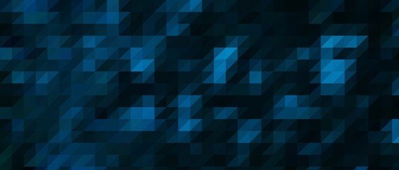abstract blue background with squares