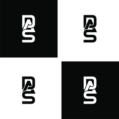 das initial letter logo design set