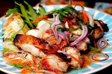 Grilled chicken salad