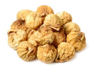 dried figs isolated on the white background