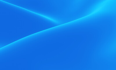 3D abstract blue rippled cloth. Wavy background.