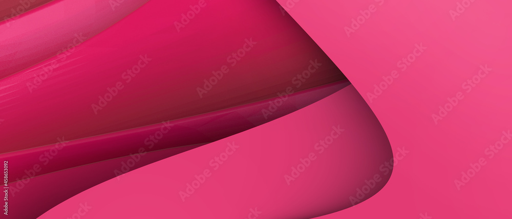 Poster abstract background. waves futuristic and curves overlap layer with origami and digital graphic desi