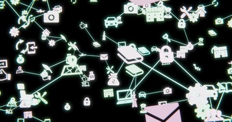 情報ネットワーク仮想空間のイメージ図