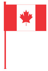 Fototapeta na wymiar Canada, National Flag