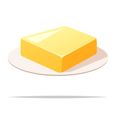 Butter vector isolated illustration design