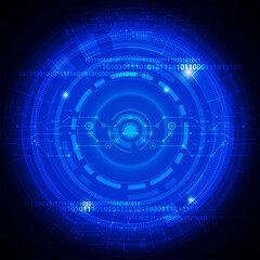 abstract technology digital  background