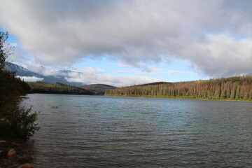 September Morning On The Lake, Jasper National Park, Alberta