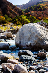 mountain river in the mountains