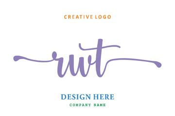 RWT lettering logo is simple, easy to understand and authoritative