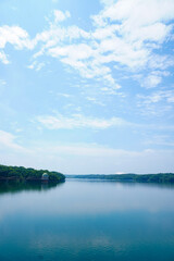 Fototapeta premium blue sky and clouds