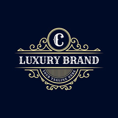 Vintage ornamental vector with floral ornament Suitable for whiskey, liquor, beer, brewery, wine, barber shop, coffee shop, tattoo studio, salon, boutique, hotel, shop signage engraving illustration