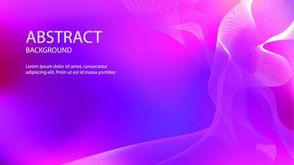 abstract background with wave, purple abstract wavy background, prensentation background