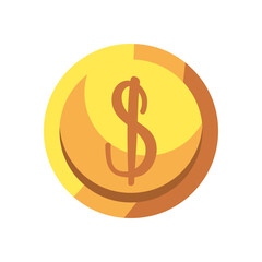 Money coin icon