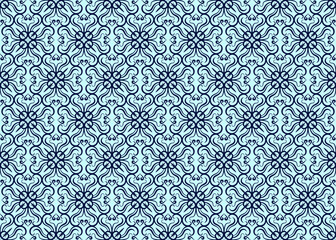 Floral Seamless Pattern Traditional Style