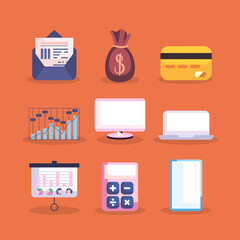 financial management online symbols