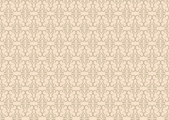 Floral Seamless Pattern Traditional Style