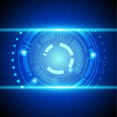 Abstract digital future technology background